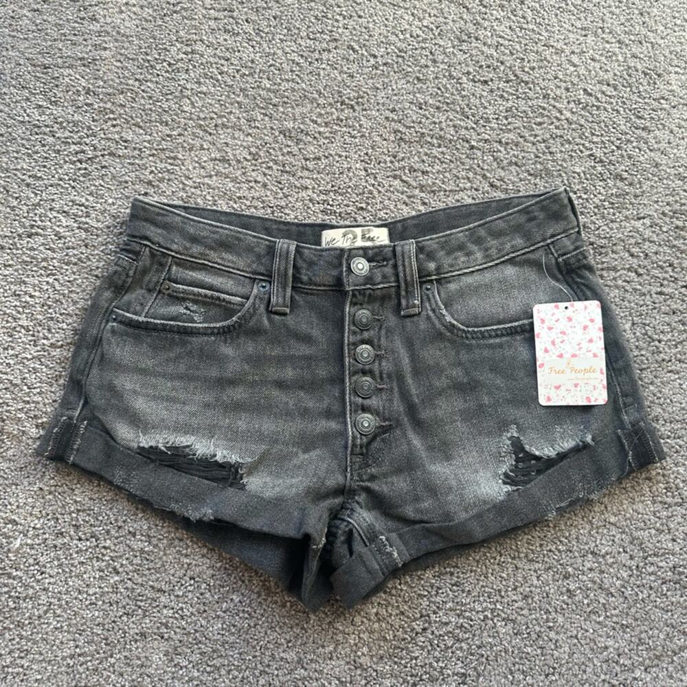 Free People Romeo Rolled Cut Off Shorts NWT